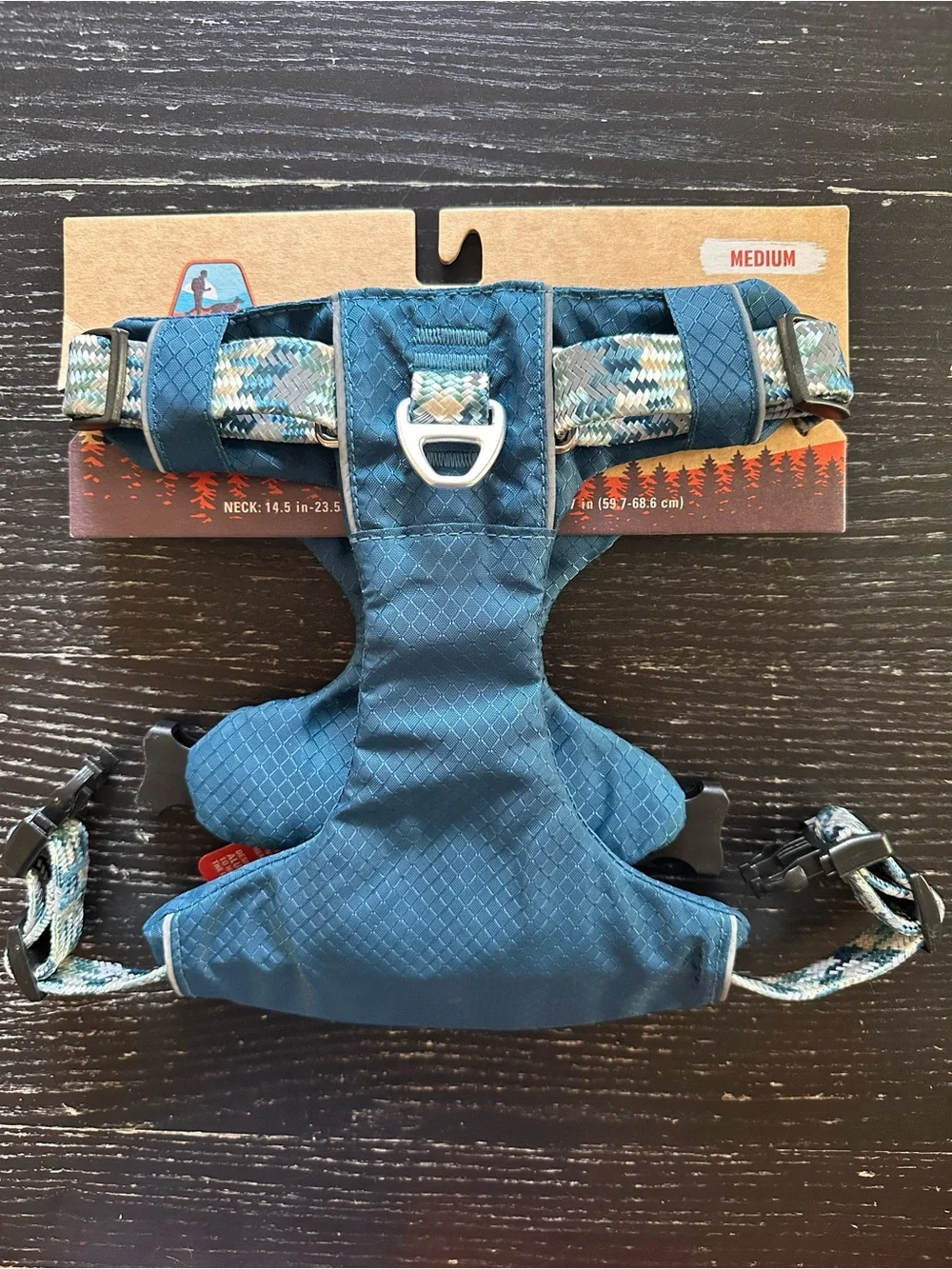 Arcadia Trail Teal Dog Lightweight Harness