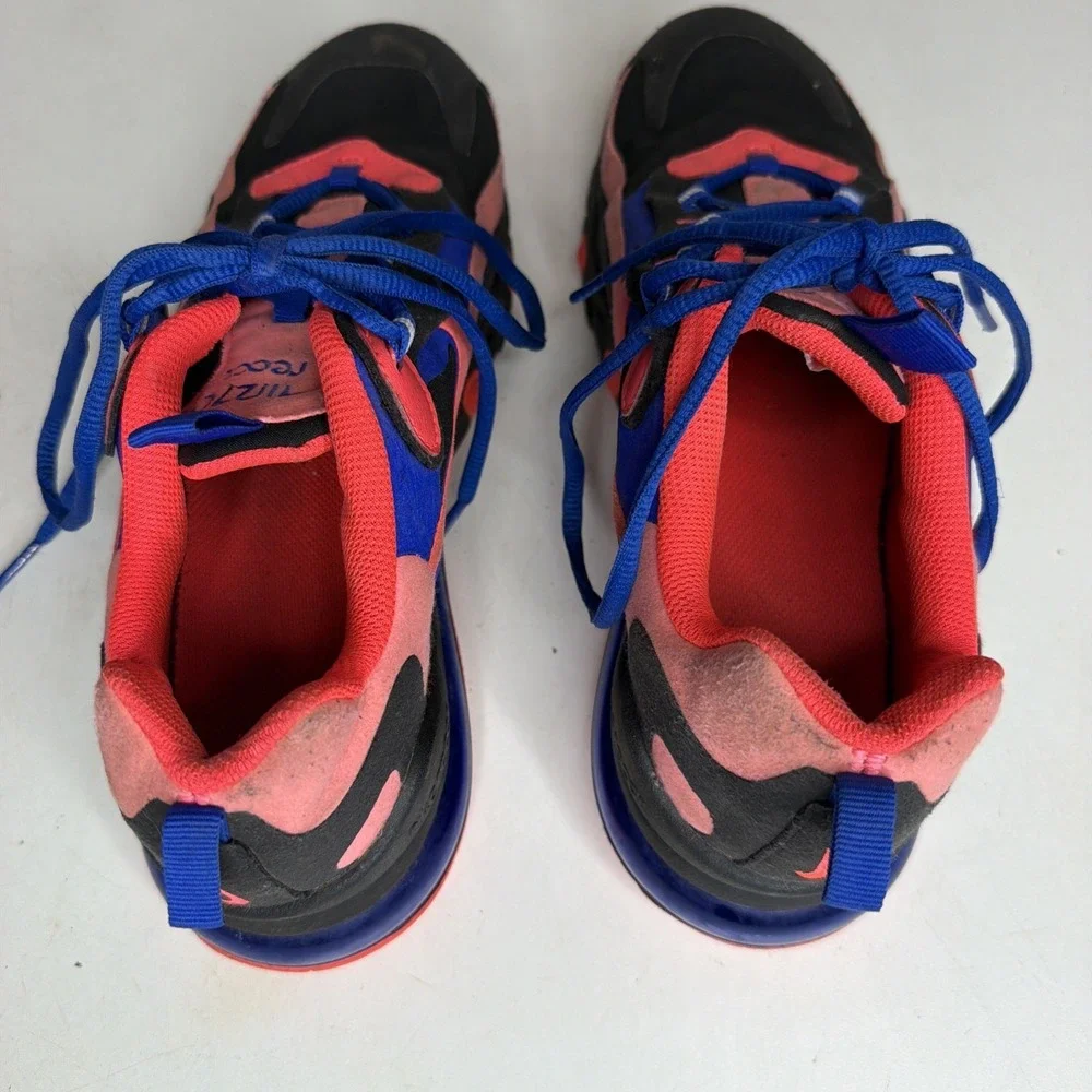 NIKE Air Max React Air 270 SIZE 7Y Youth Running Walking Shoes Sneakers Pink