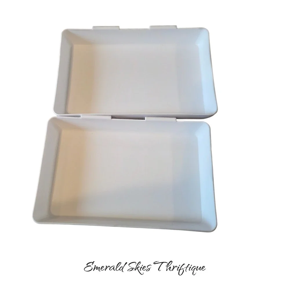 Pampered Chef Coating Trays & Tool # 2605, Interlocking Trays, 4-Piece free ship