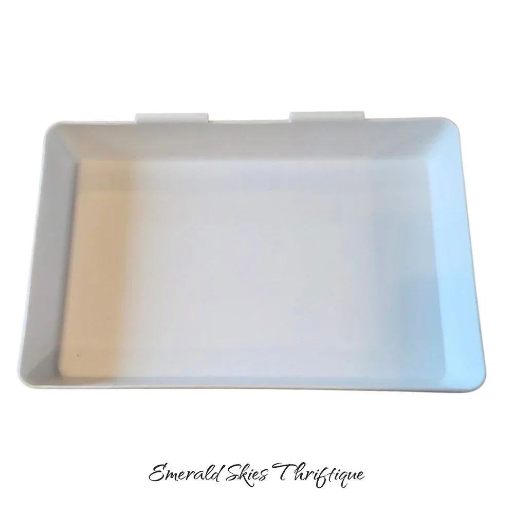 Pampered Chef Coating Trays & Tool # 2605, Interlocking Trays, 4-Piece free ship