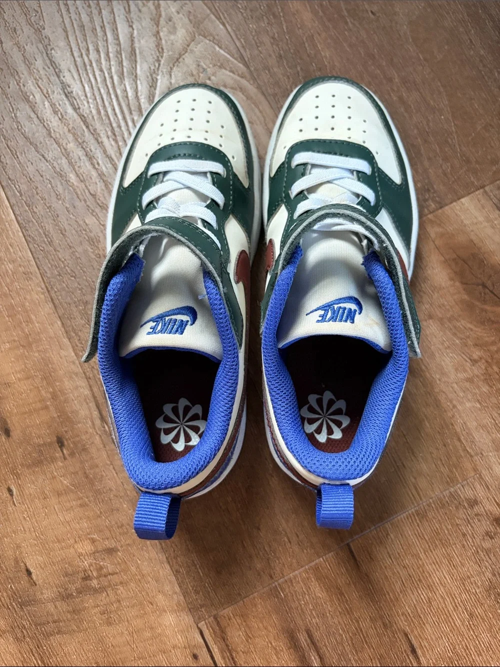 Nike Court Borough Low Recraft Sneaker in Vintage Green Dark Pony