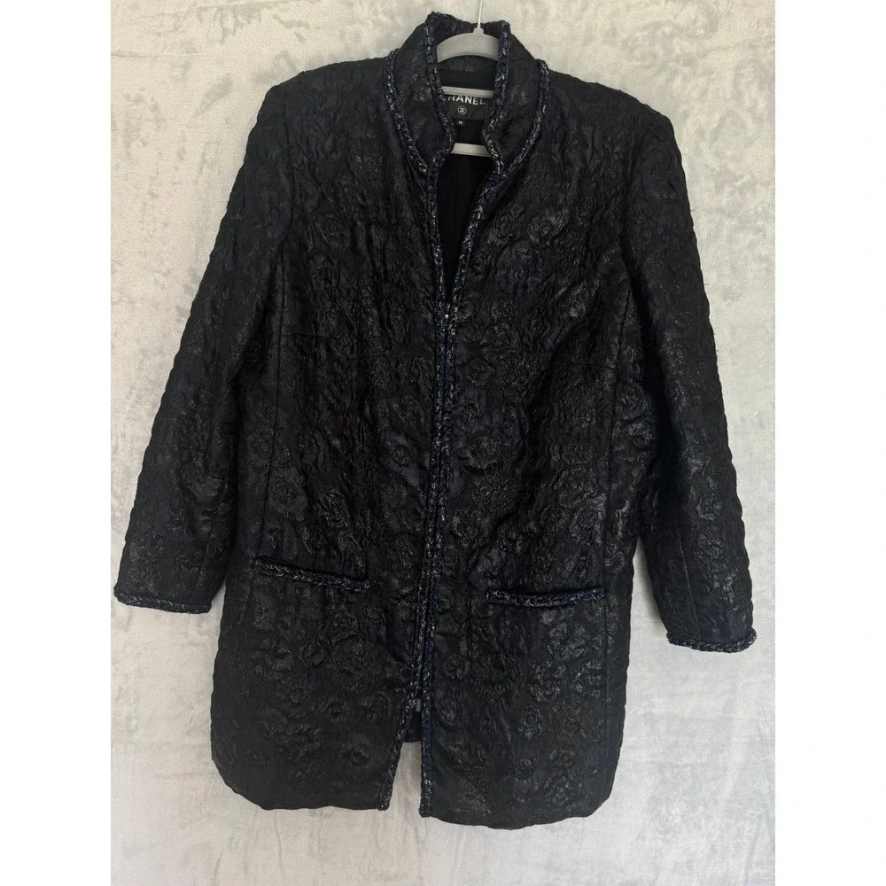 CHANEL longline jacket