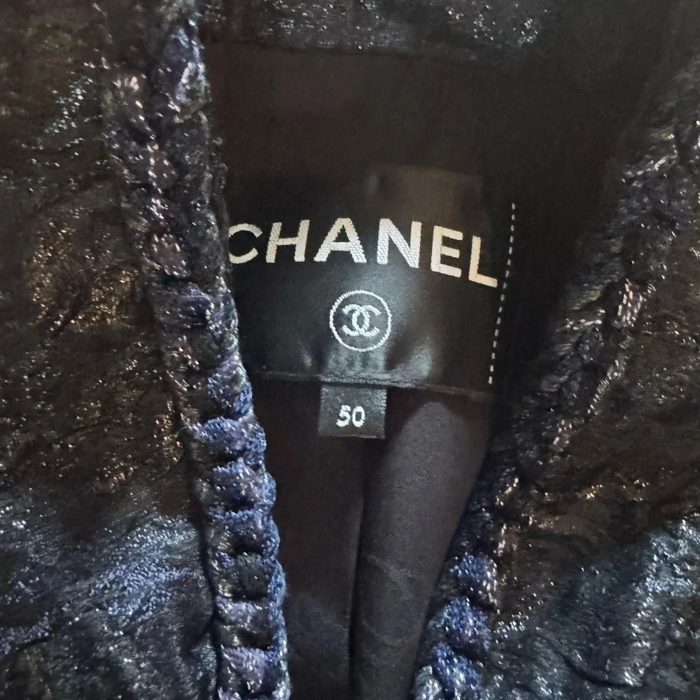 CHANEL longline jacket