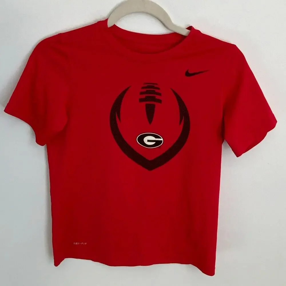 The Nike Tee Georgia‎ Bulldog Football Tee youth size large