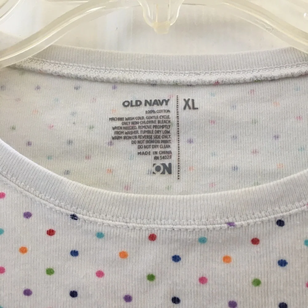 Girls old navy top xl