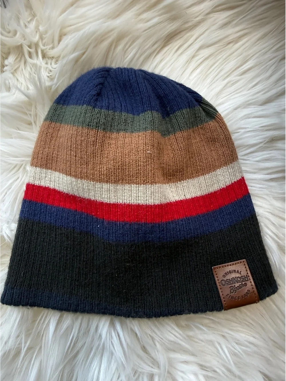 OshKosh B'gosh Striped Knit Beanie Hat
