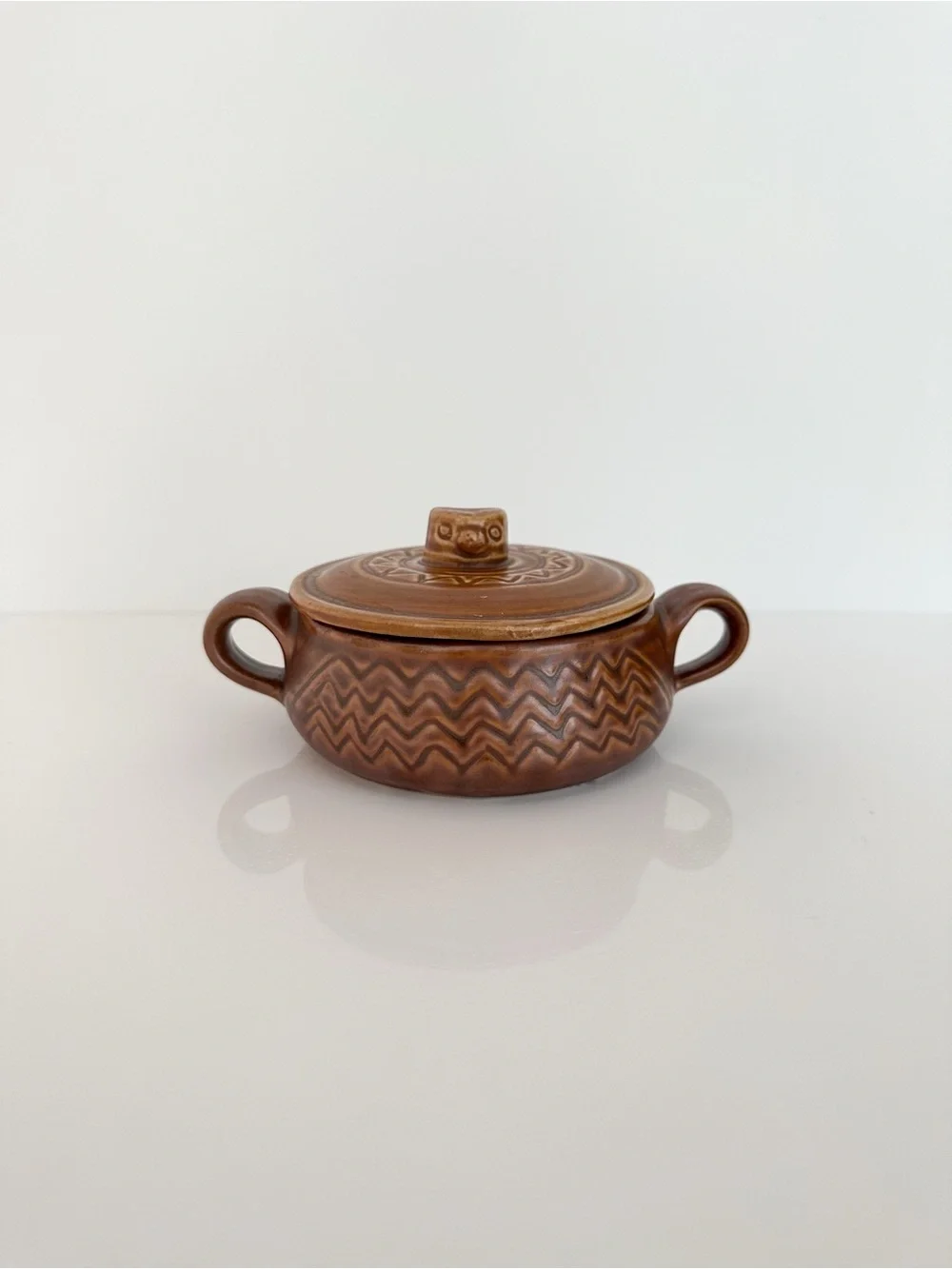 Hall Pottery owllid as