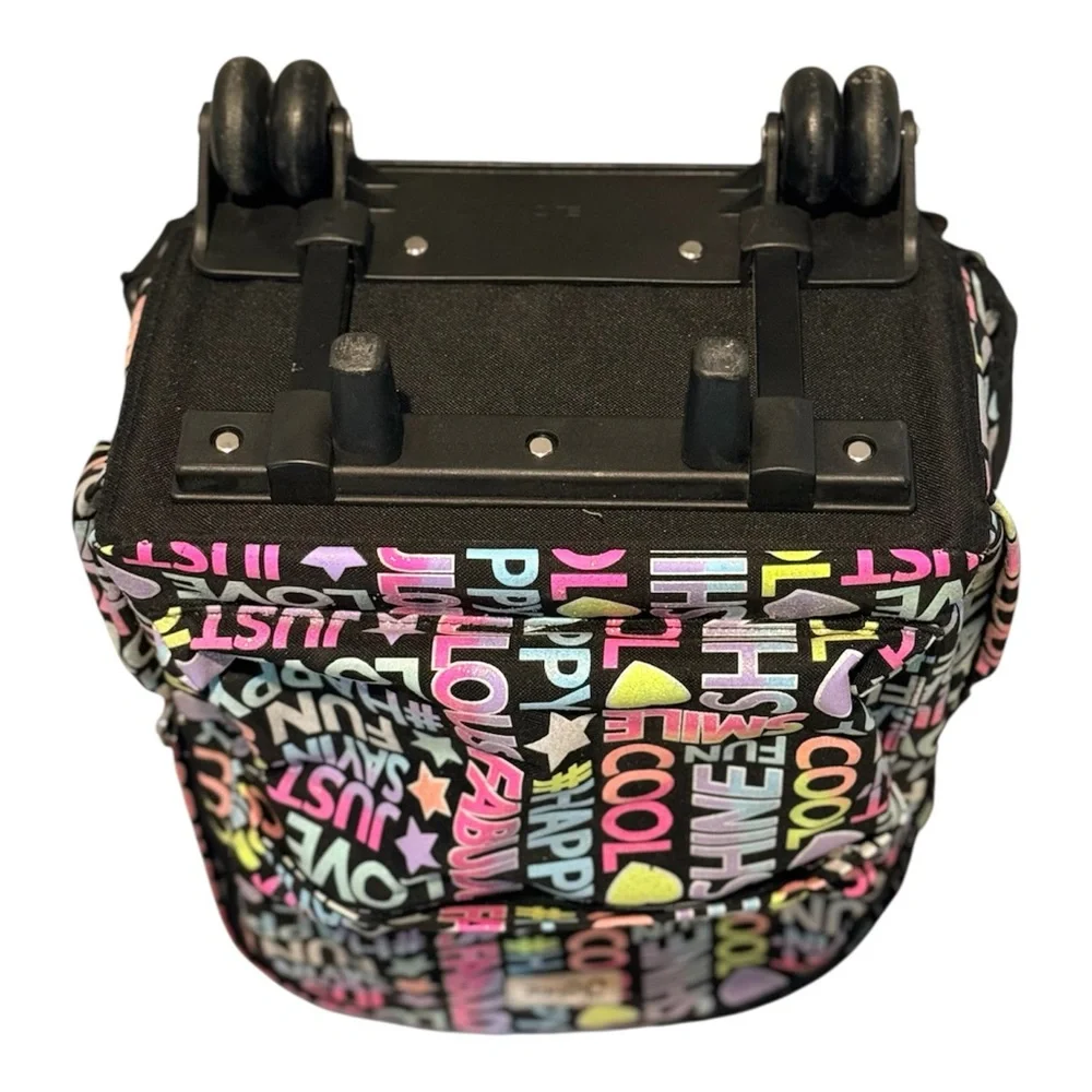 Justice backpack shown