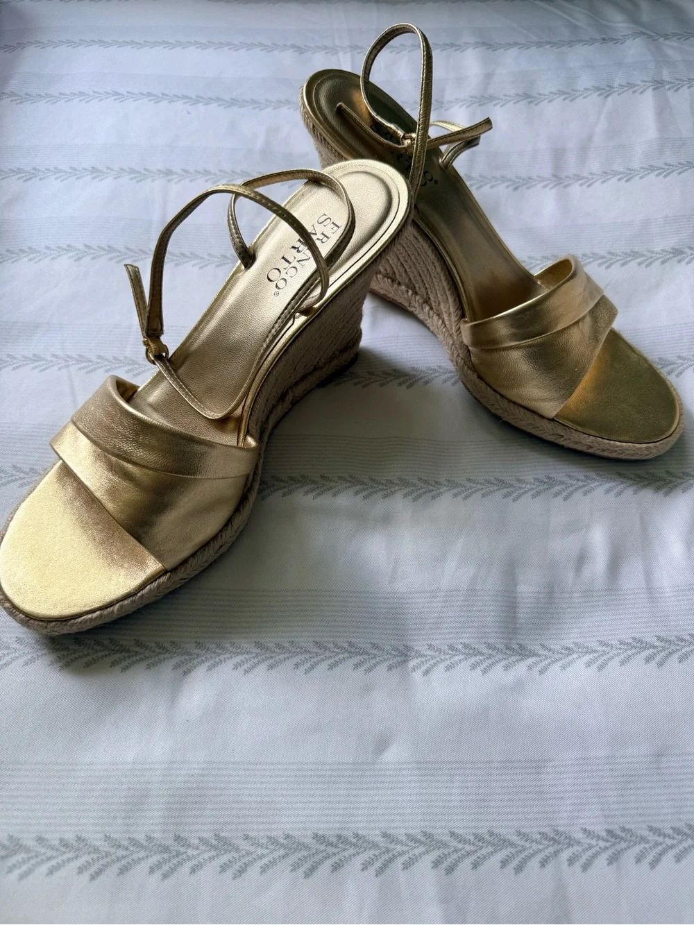 Franco Sarto metallic gold