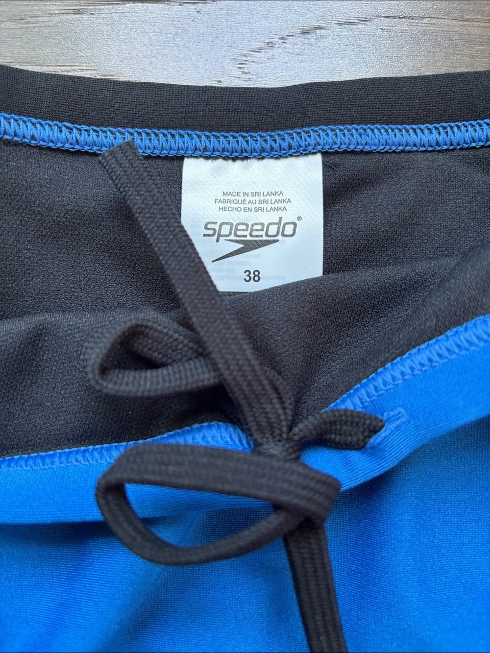 Speedo Eco Endurance Turkish Sea swim briefs,elastic drawcord waist