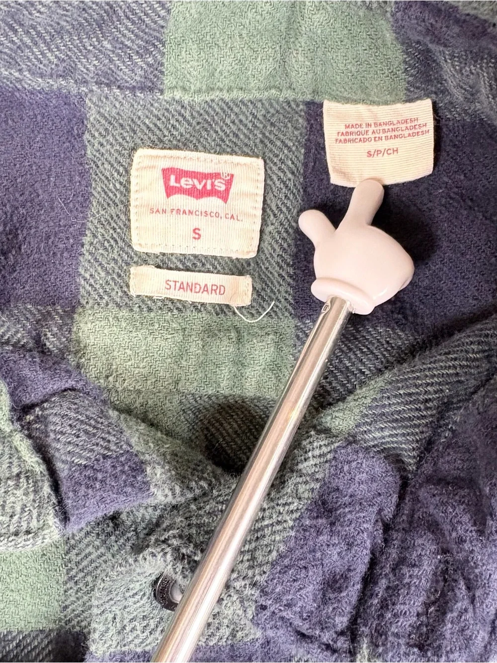 Levis levi button