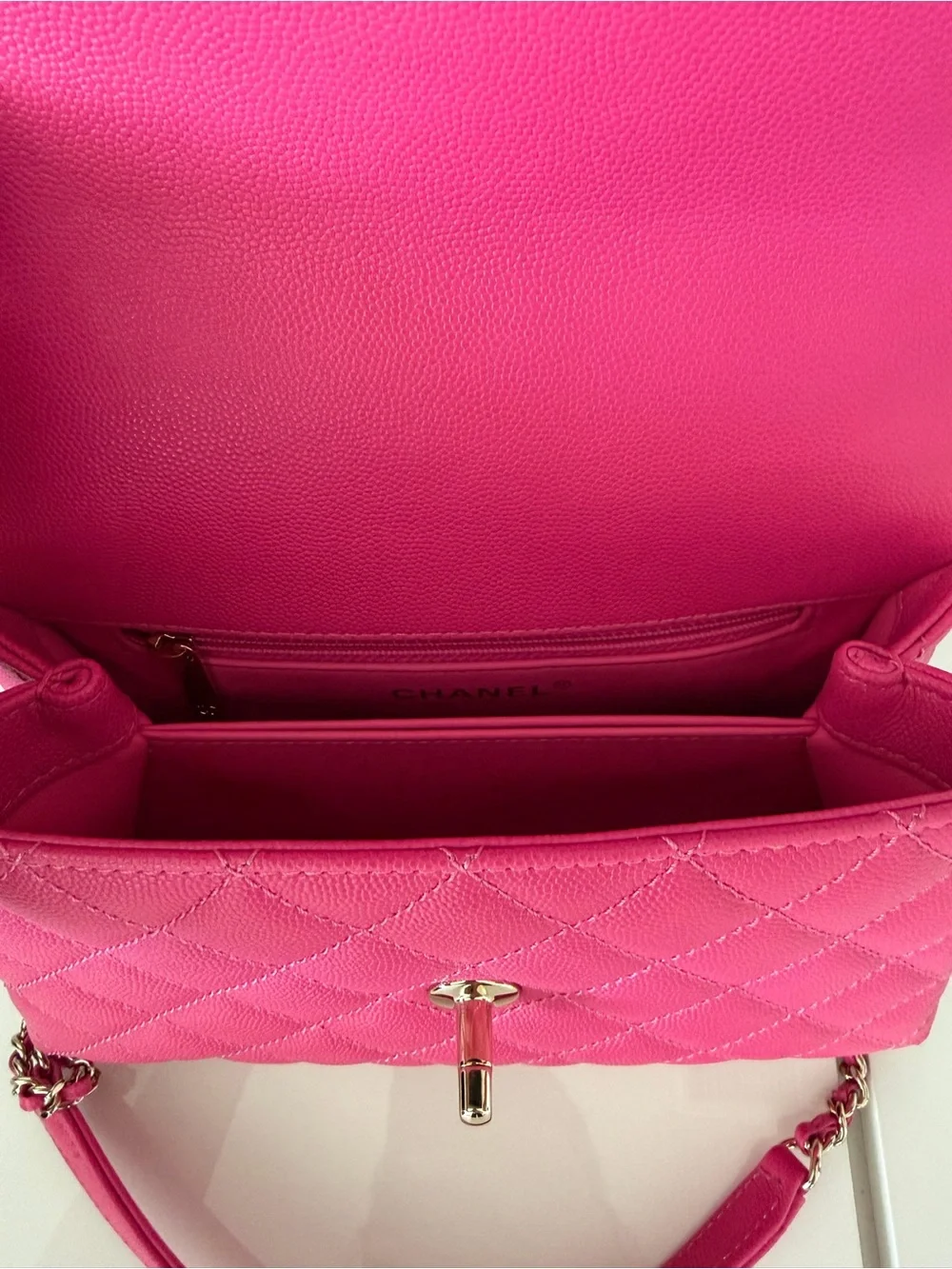 CHANEL bag small lock