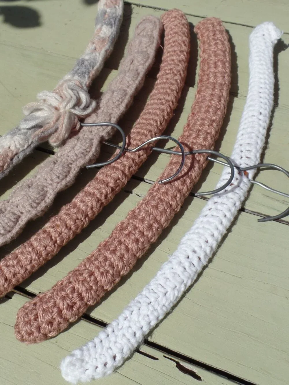 Vintage hand crocheted