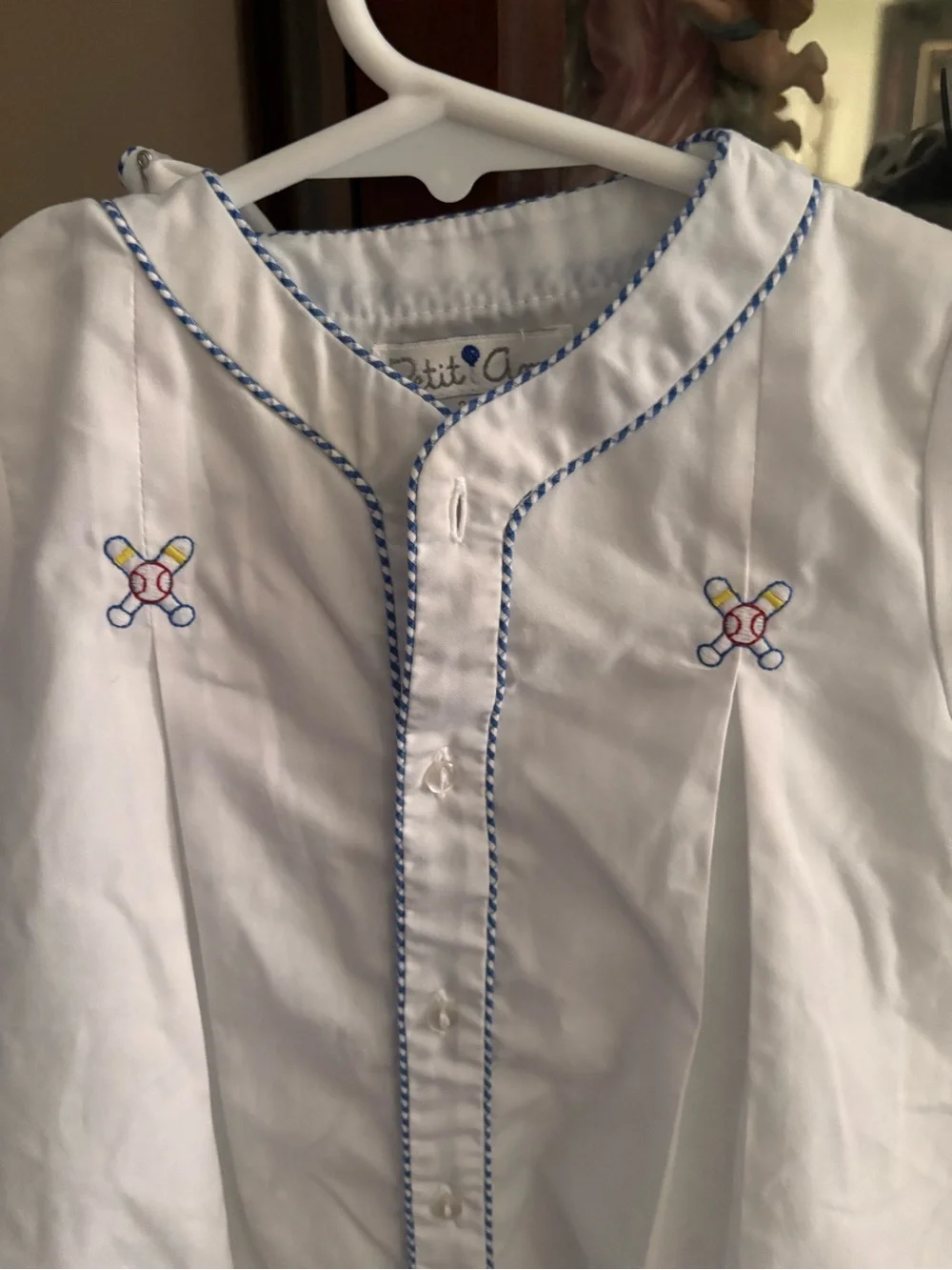 Petit Ami braided front romper