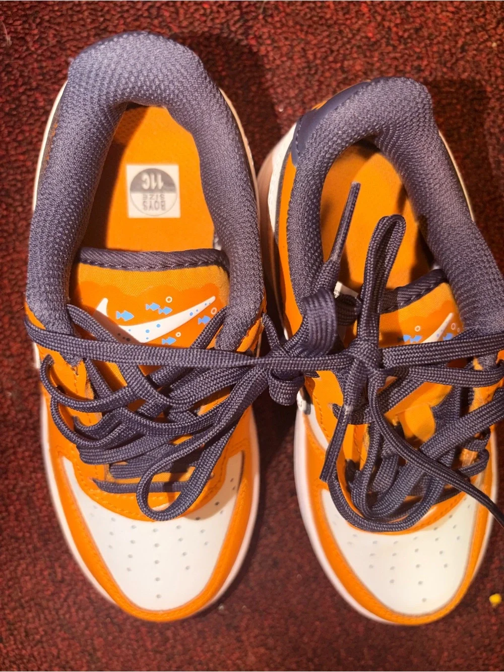 Nike bright orange