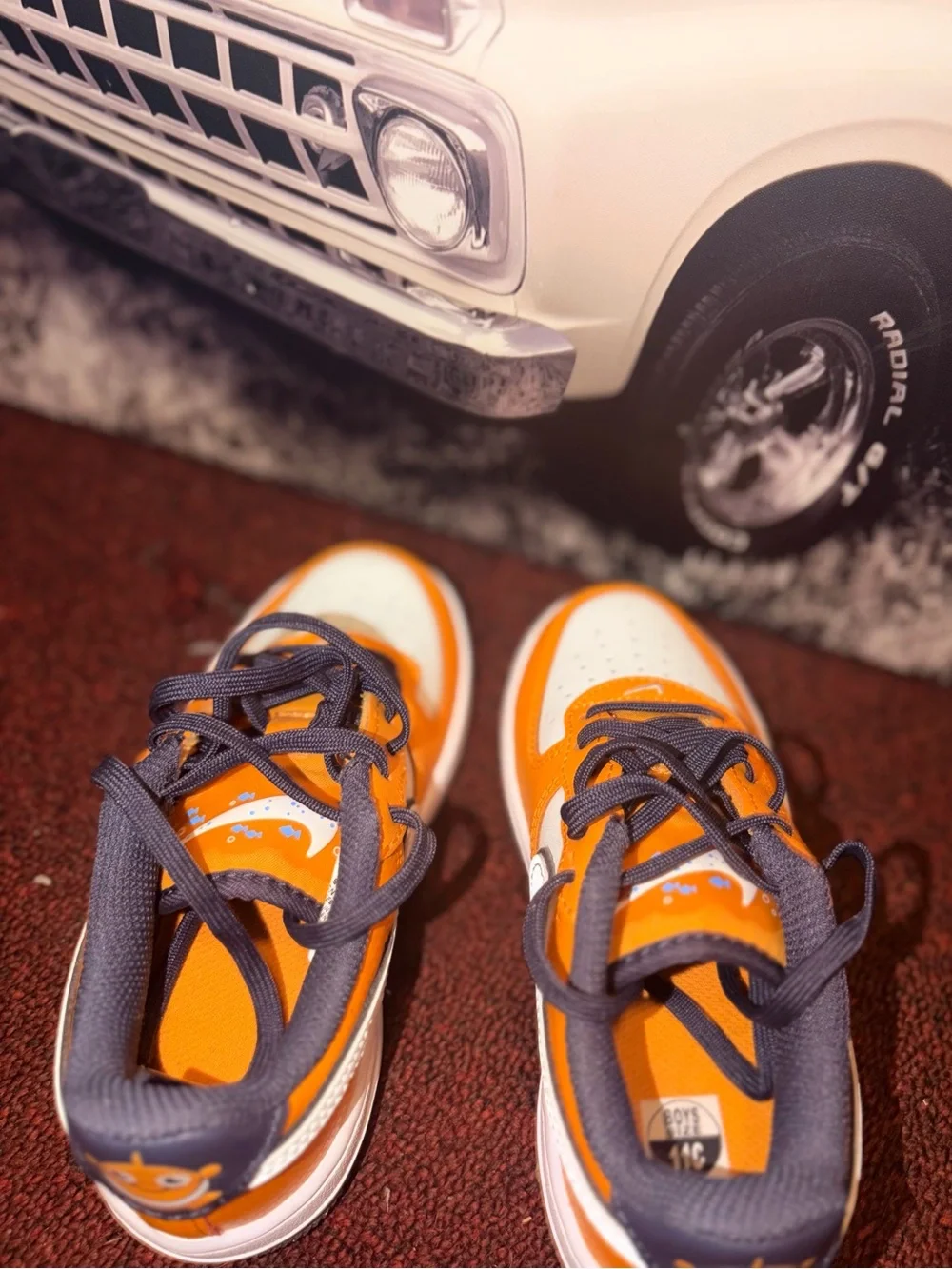 Nike bright orange