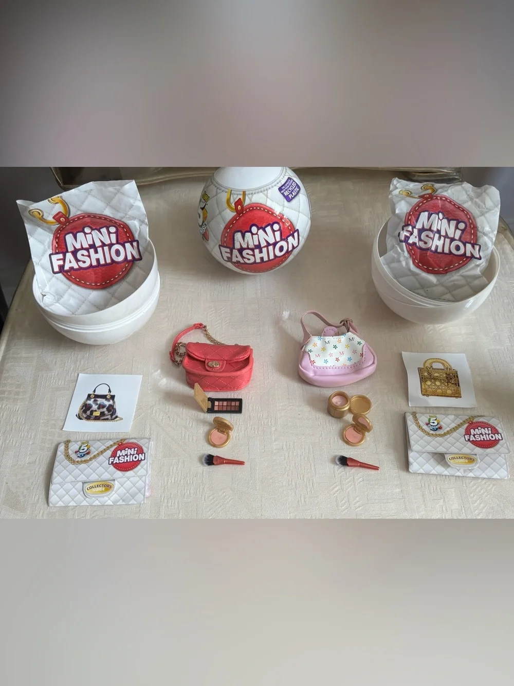 3 ~ Zuru Mini Fashion Balls, 2 opened plus 1 unopened sealed, new