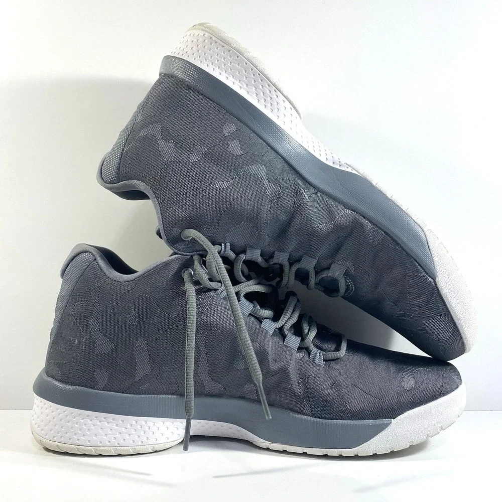 Nike Mens Sz 12 Air Jordan B. Fly Cool Grey White Camo Shoes Sneakers 881444-004