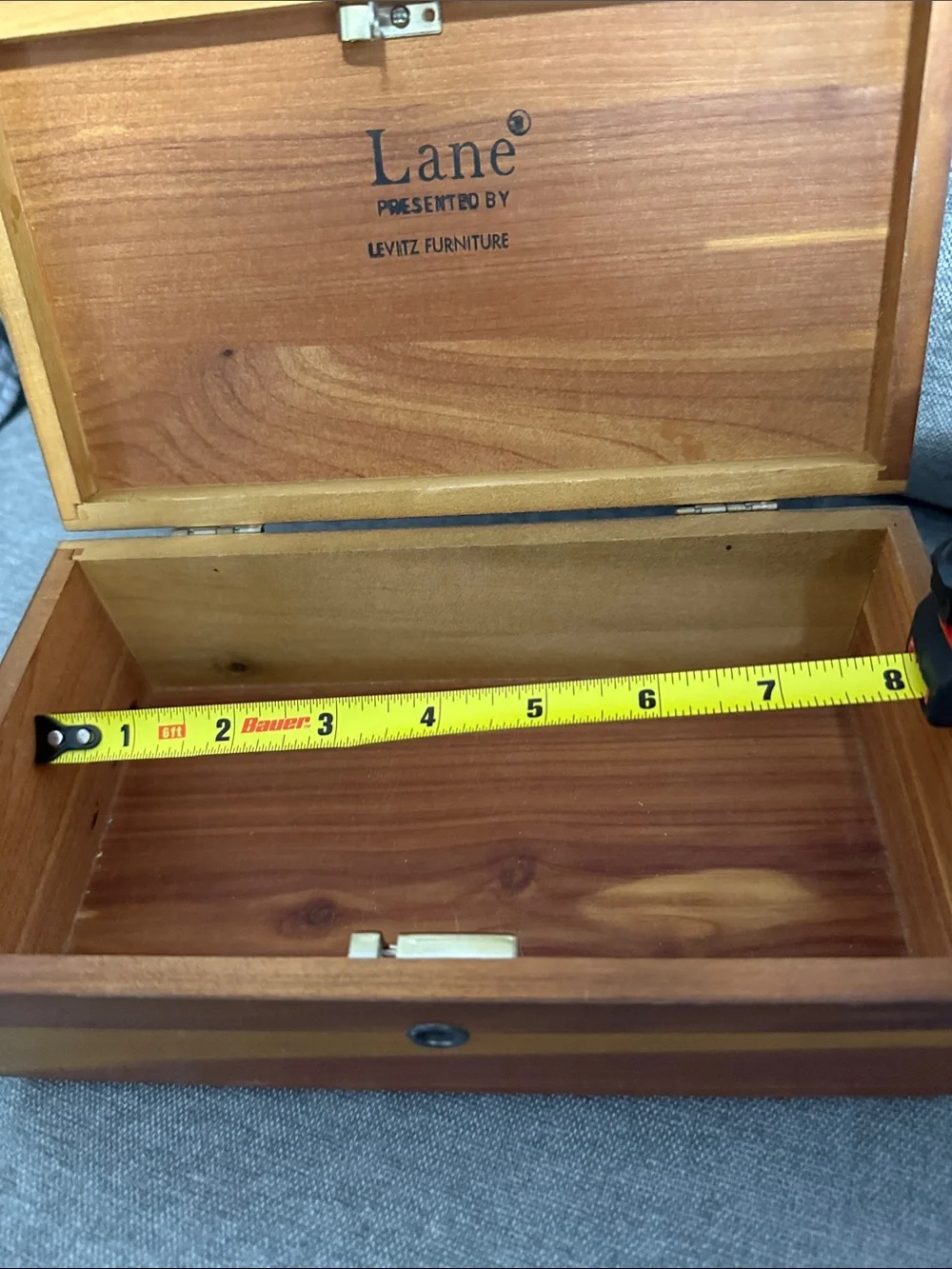 Lane wooden keepsake