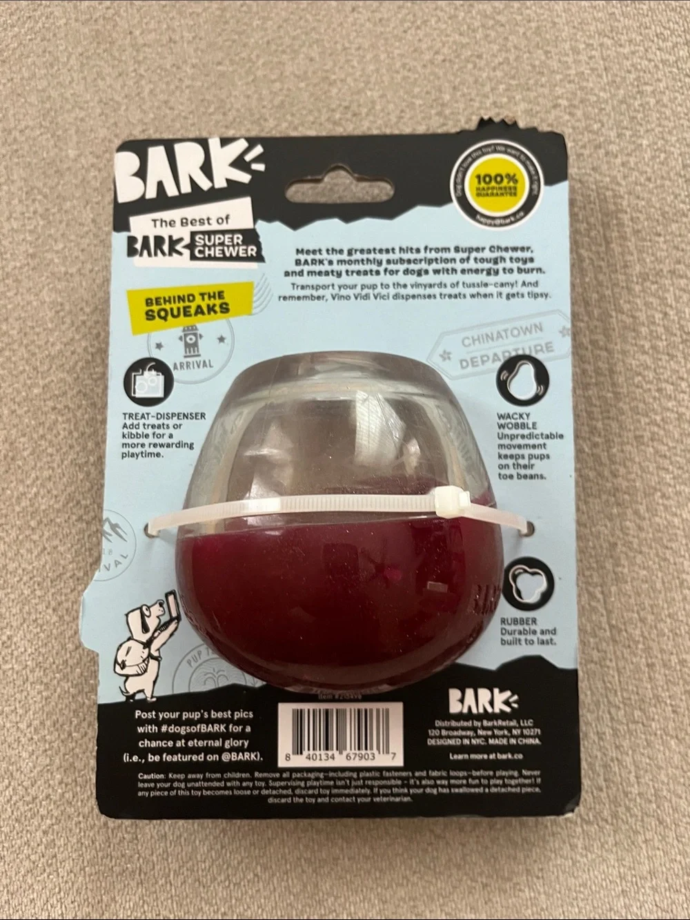 Bark durable treat