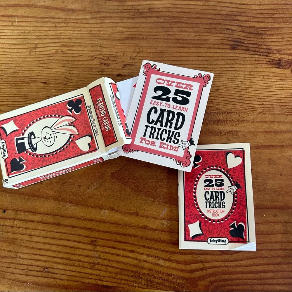 Magic Rabbit Trick Deck of Cards by Schylling‎ Simple Magic Tricks For Kids