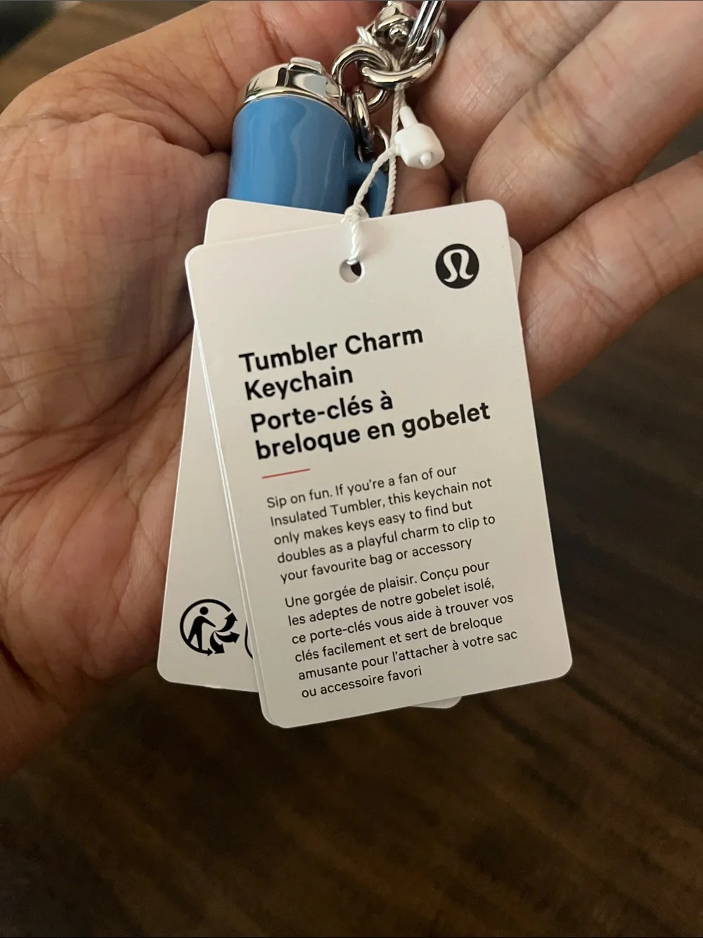 lululemon athletica decorative tumbler