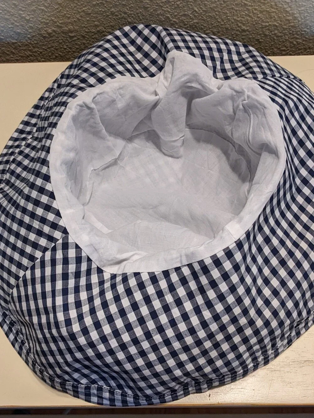 N/A gingham brim