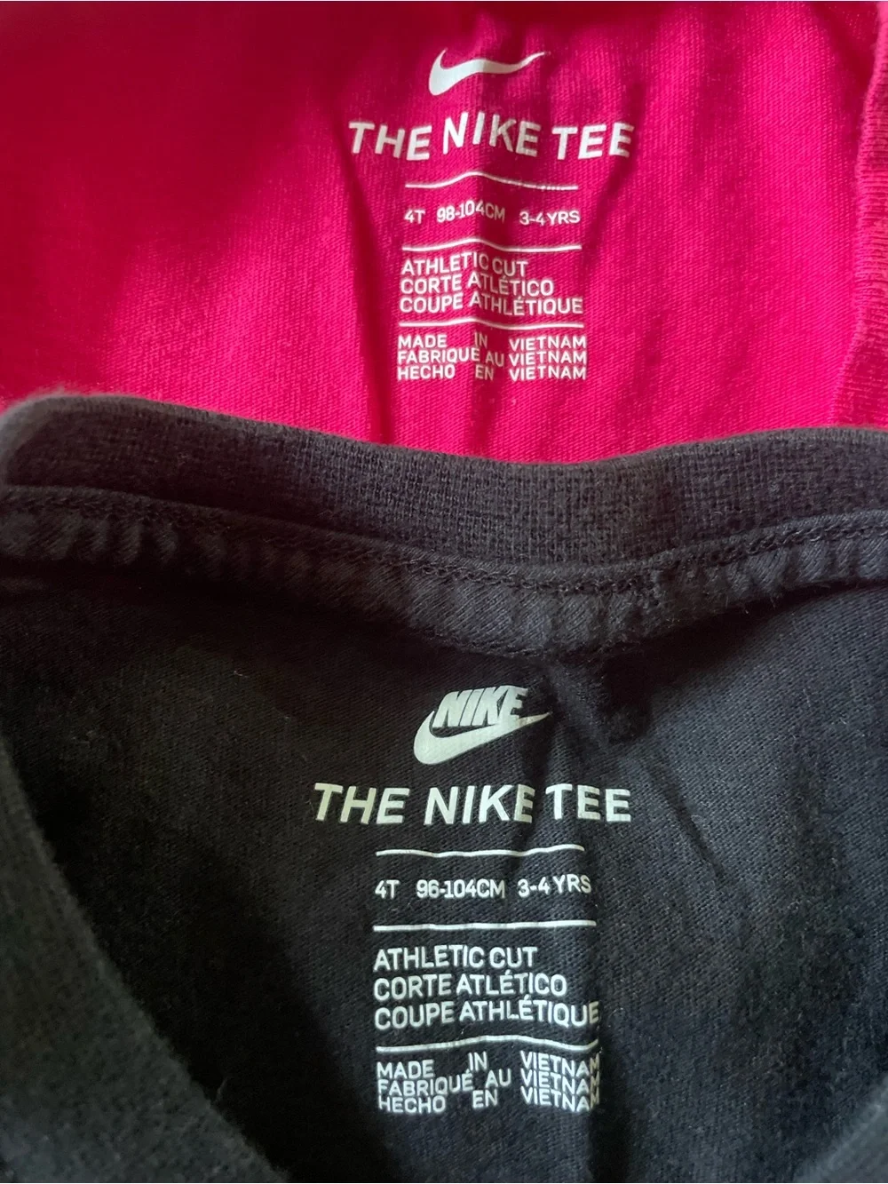 Nike brand size