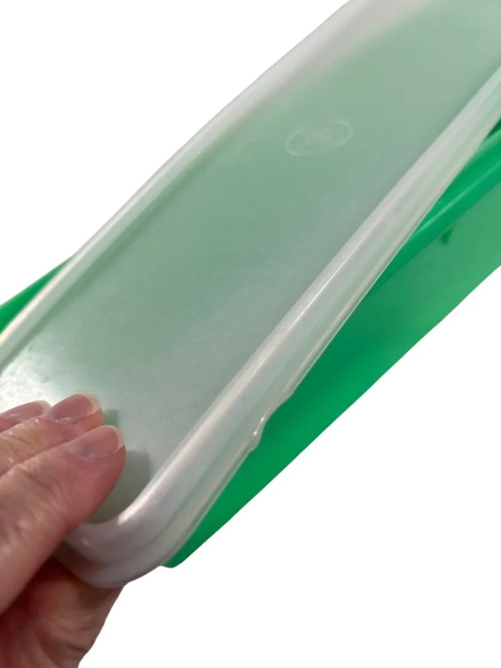Tupperware vintage green