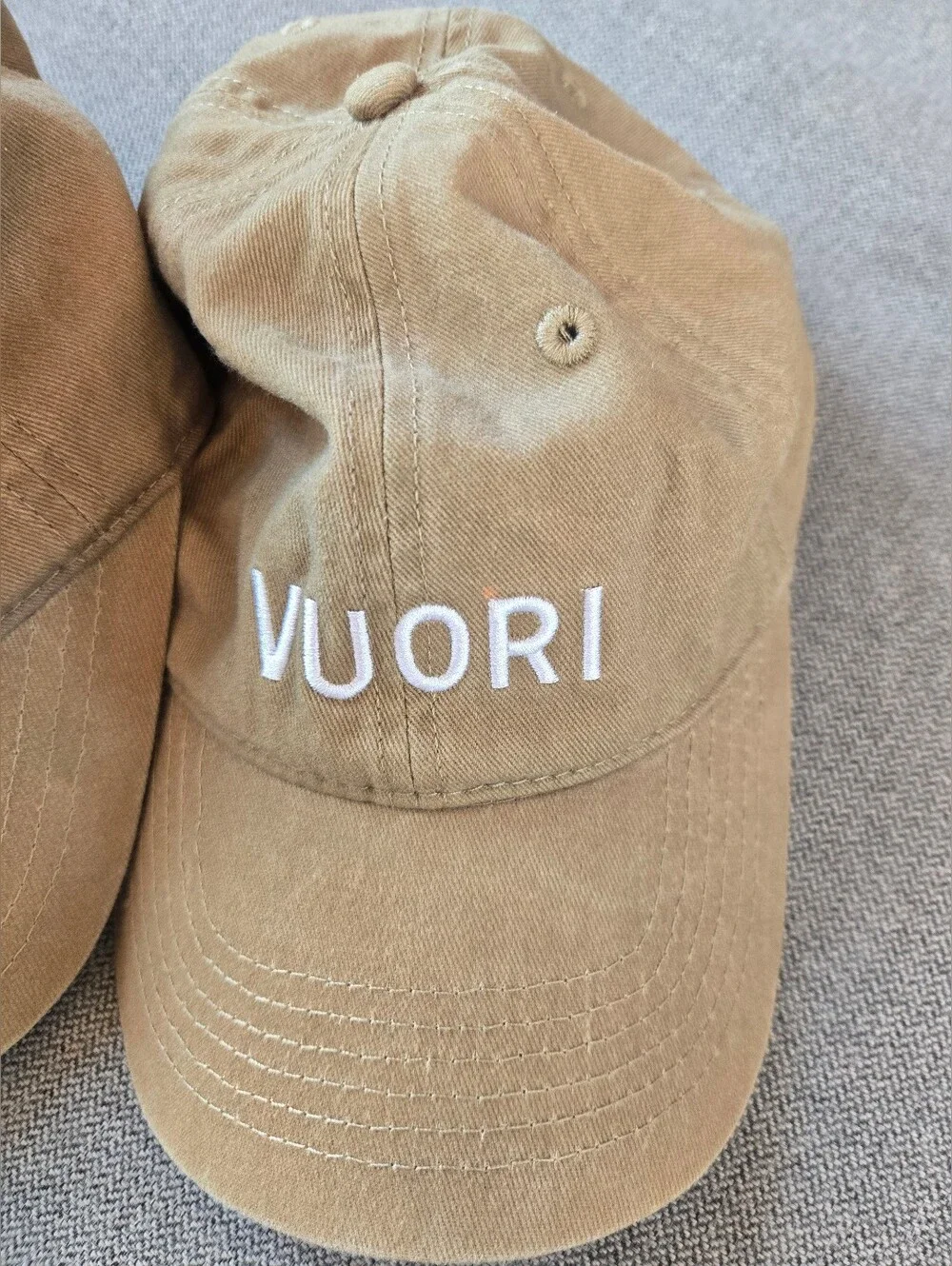 New VUORI Matching SET: 2 Baseball Hats Unisex 100% Cotton His & Hers Adjustable