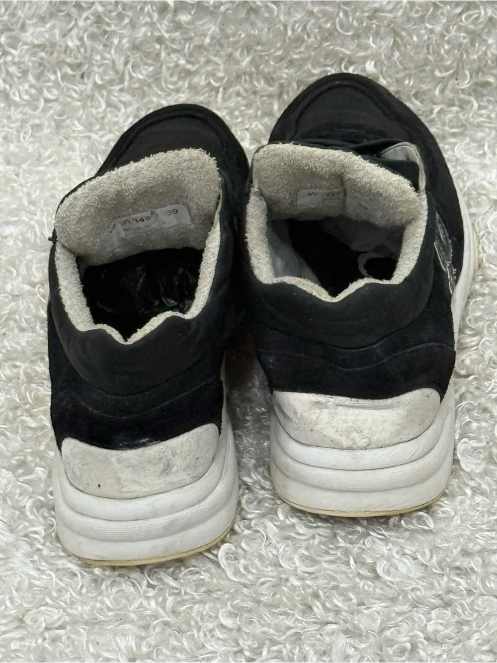 CHANEL black white