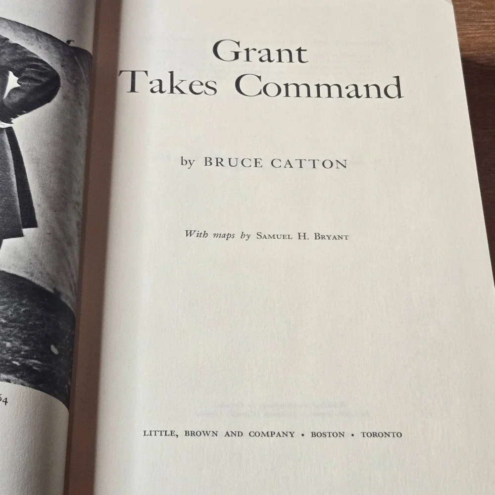 Bruce Catton Grant Moves South & Grant Takes Command (2) Hardcover