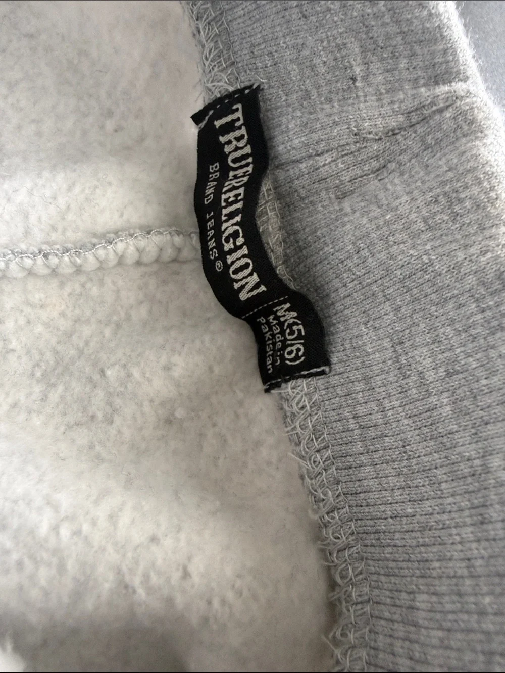 True Religion soft gray