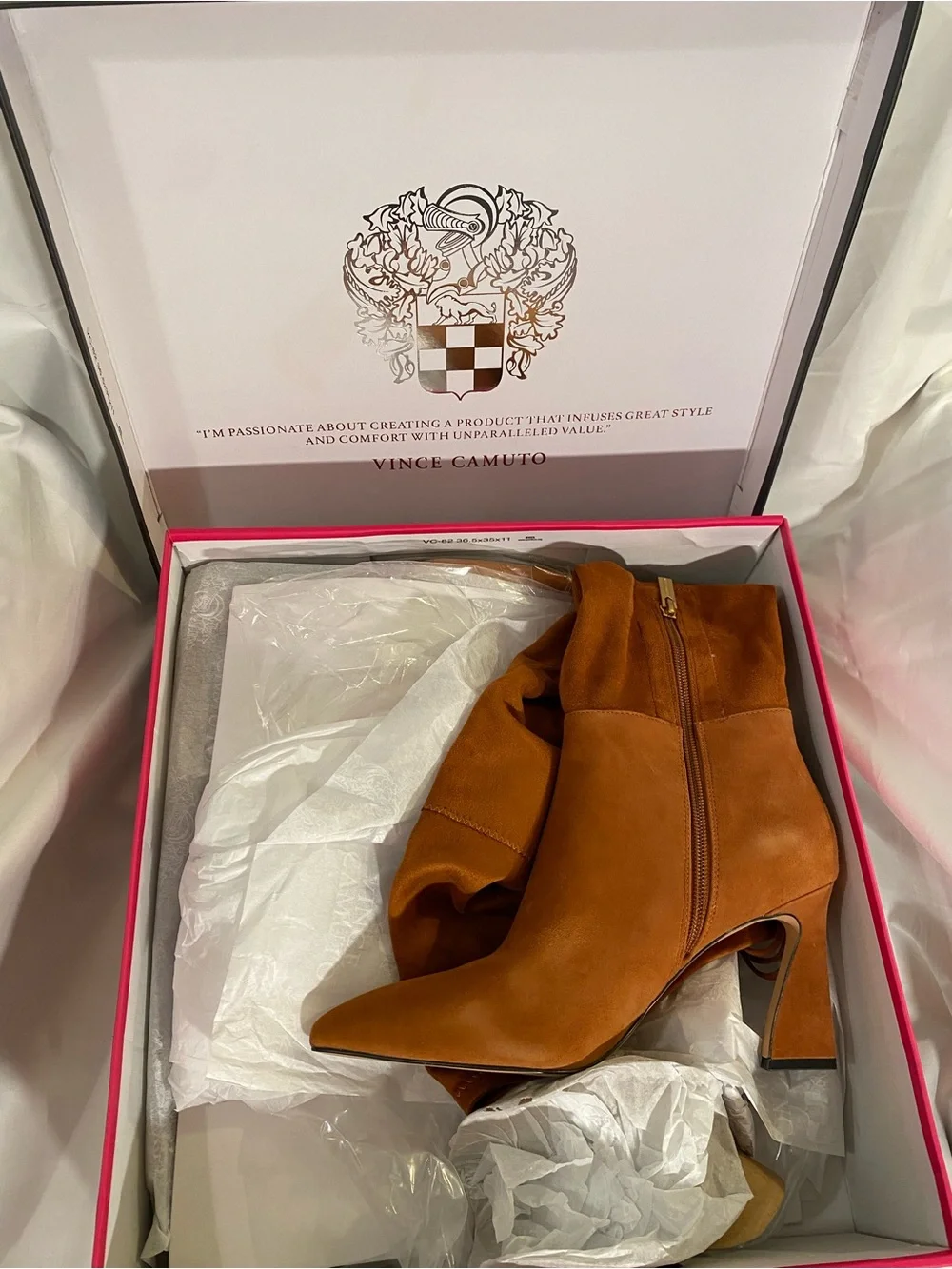 Vince Camuto black toe