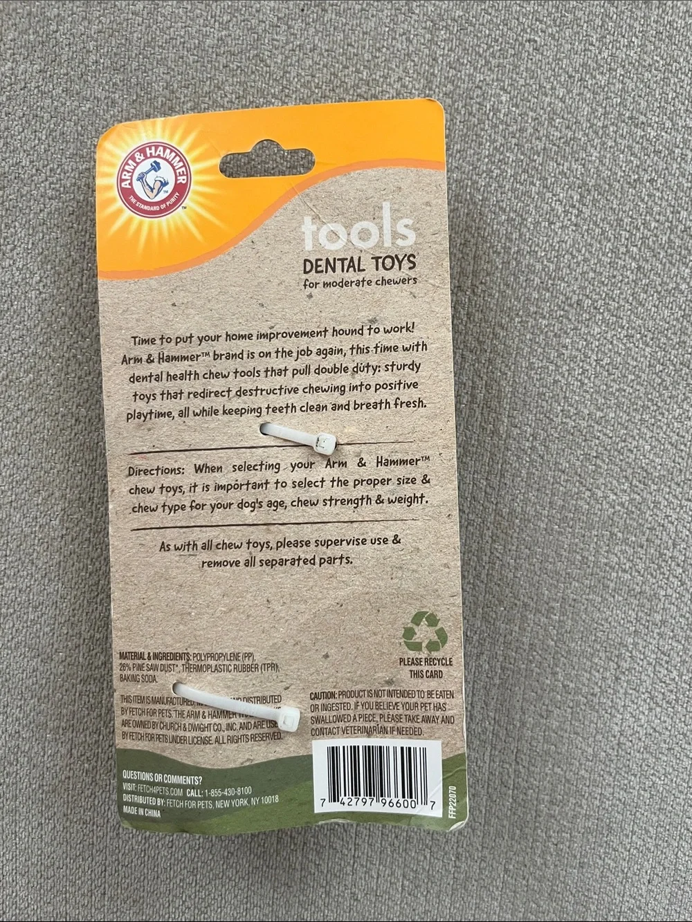 Arm & Hammer nubs tools color