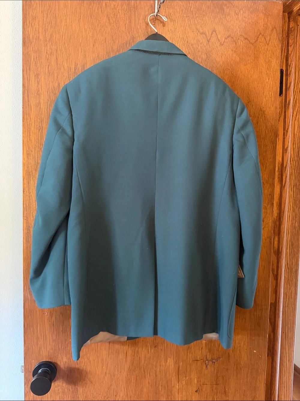 Jack Nicklaus Vintage Golf Green 2 Button Wool Blazer with Gold Buttons