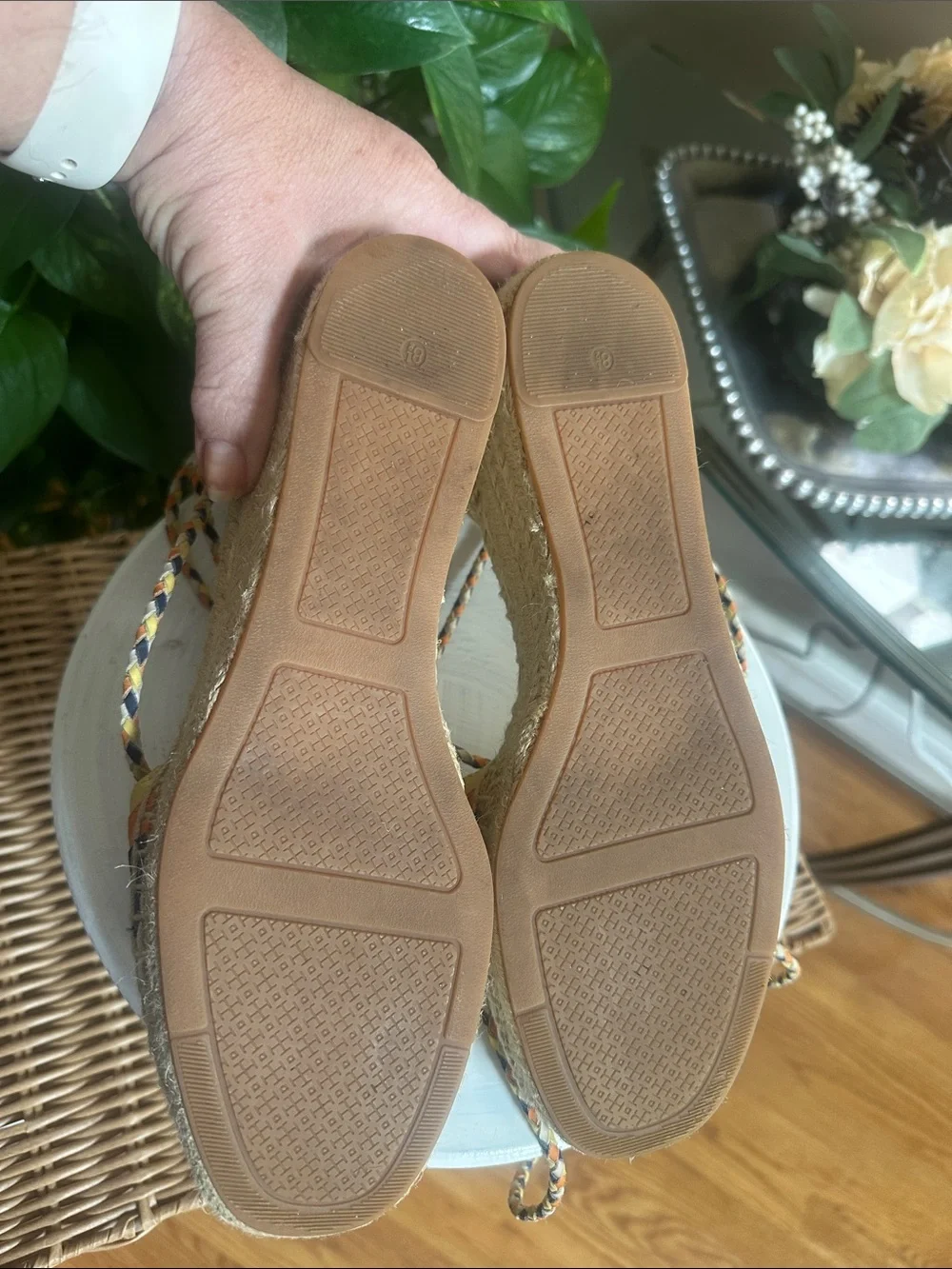 Tory Burch espadrille wedge
