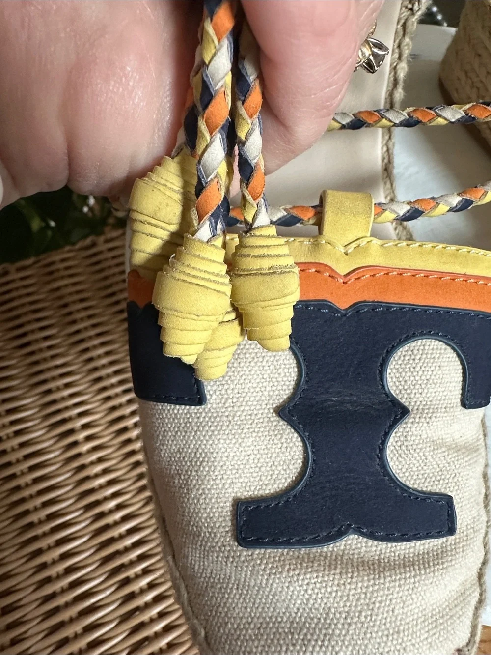 Tory Burch espadrille wedge
