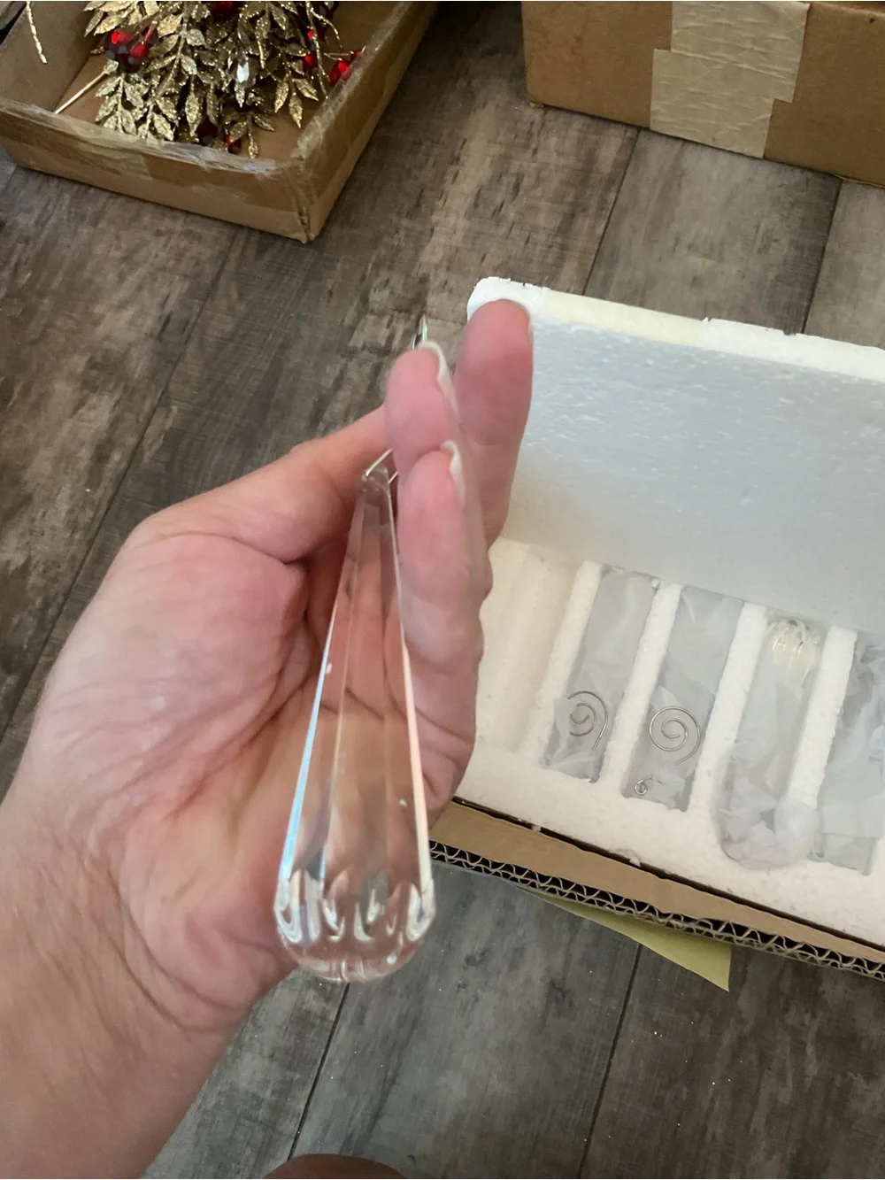 Valerie Parr Hill clear crystal