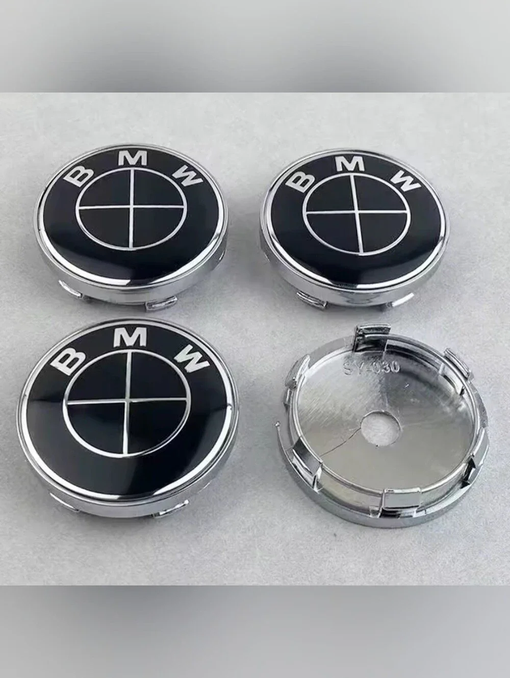 4 BMW 56mm Or 68 Floating Wheel Rim Center Caps - See All 6 Colors