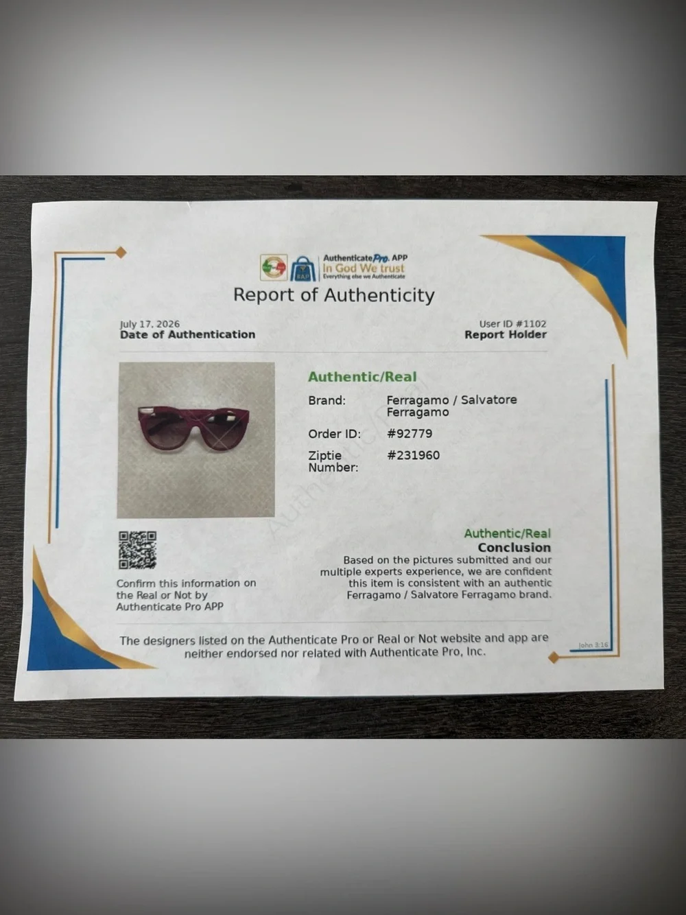 Salvatore Ferragamo Cat-Eye Sunglasses
