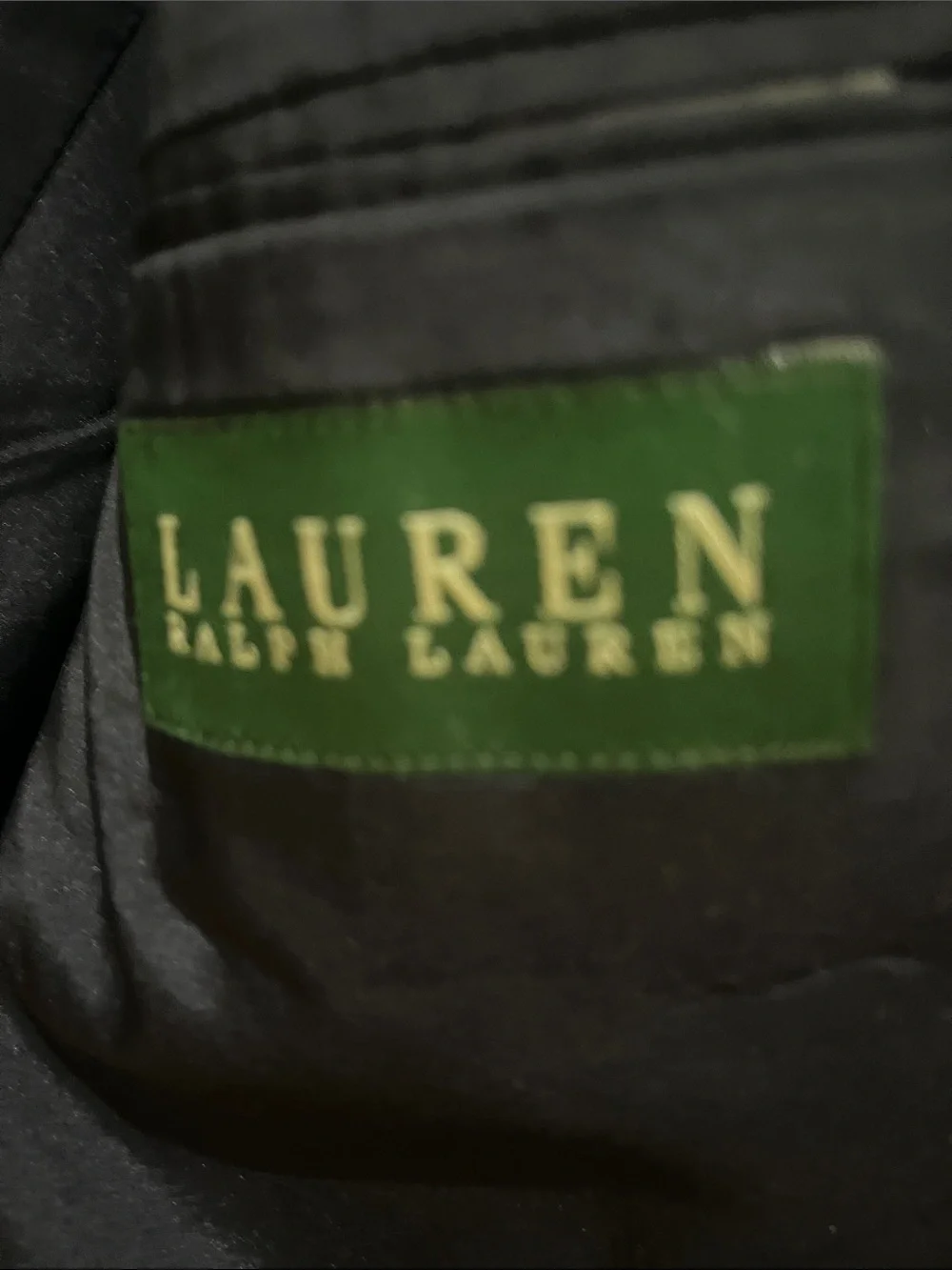 Ralph Lauren Classic Navy Sport Coat with Gold Buttons