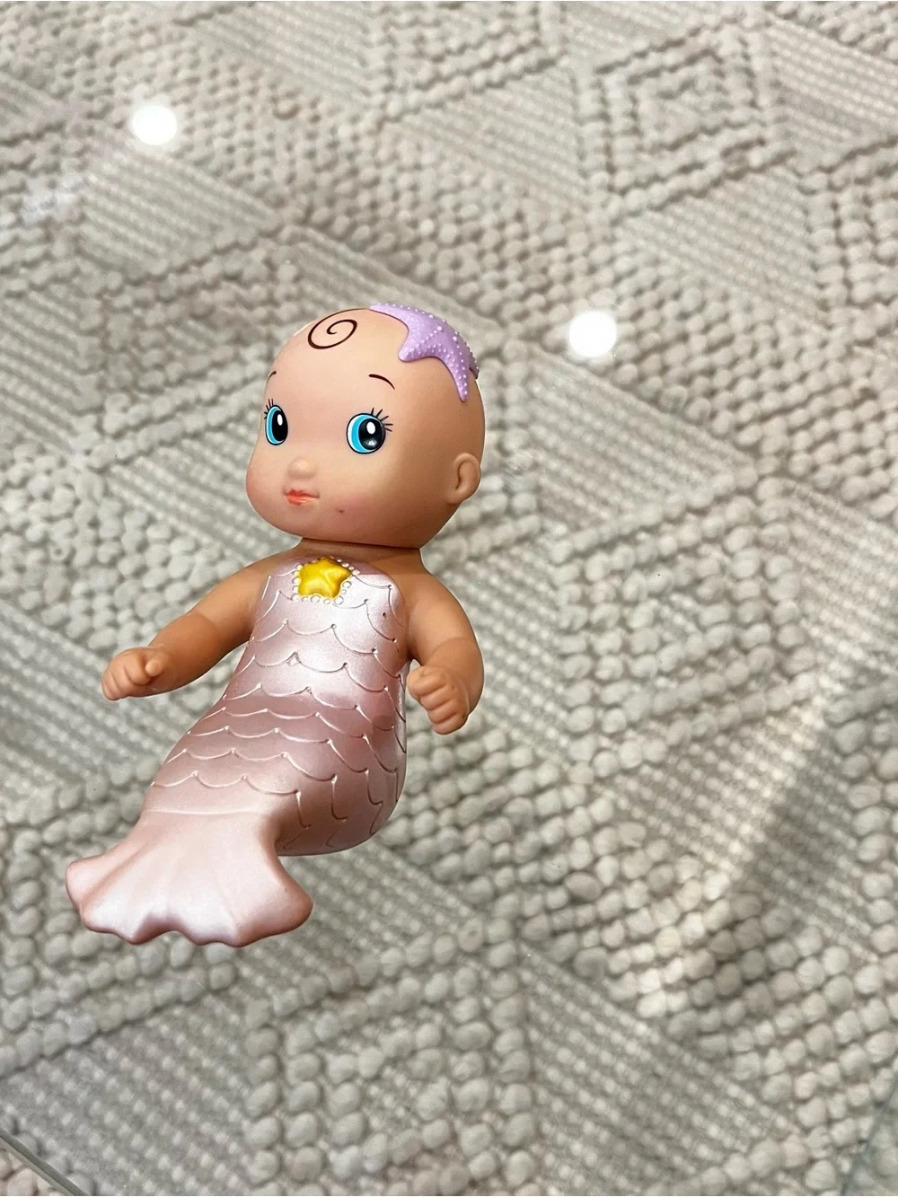 wee waterbabies pink mermaid water baby doll