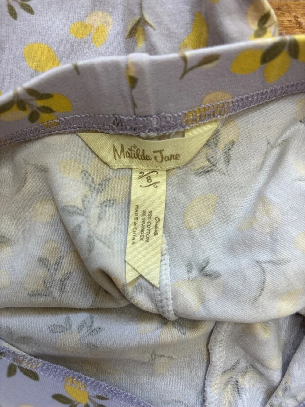 Matilda Jane Girls 3-Piece Bundle Size 8 Shorts Pants Play Condition