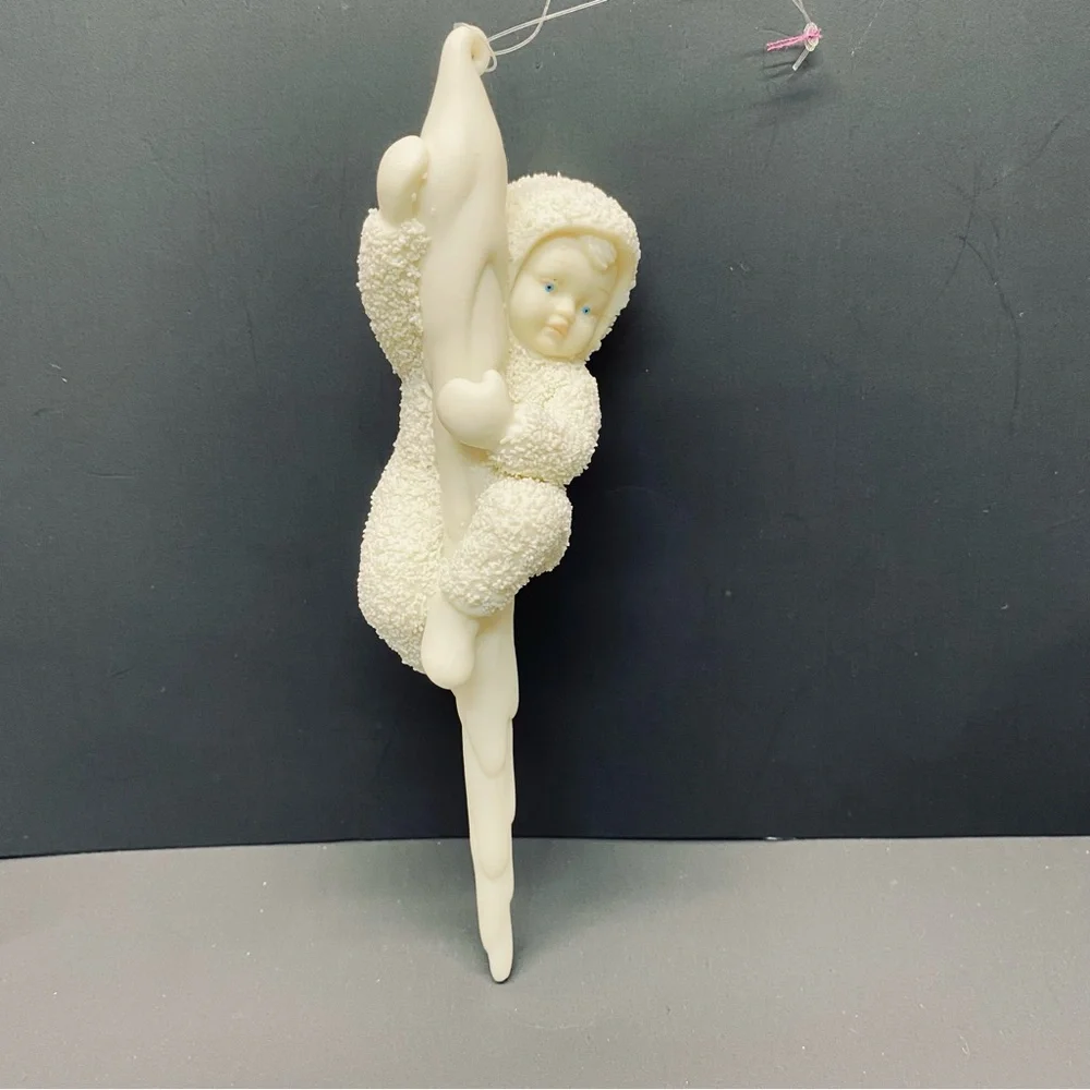 Department 56 Snowbabies Ornament Wee this is fun Icicle 6847-0 Original Box
