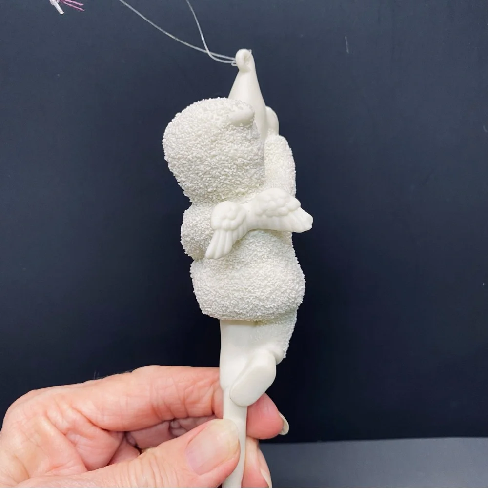 Department 56 Snowbabies Ornament Wee this is fun Icicle 6847-0 Original Box