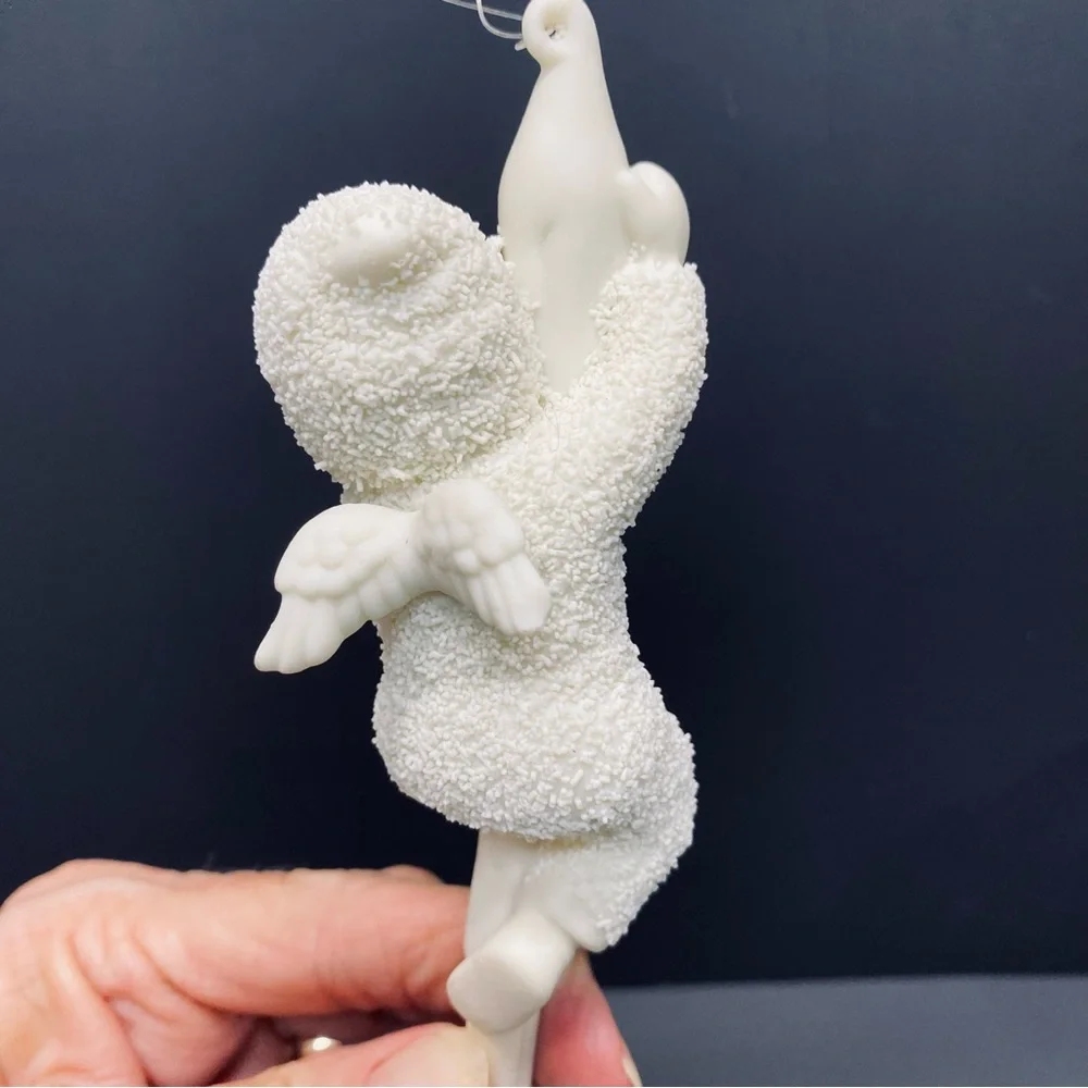 Department 56 Snowbabies Ornament Wee this is fun Icicle 6847-0 Original Box
