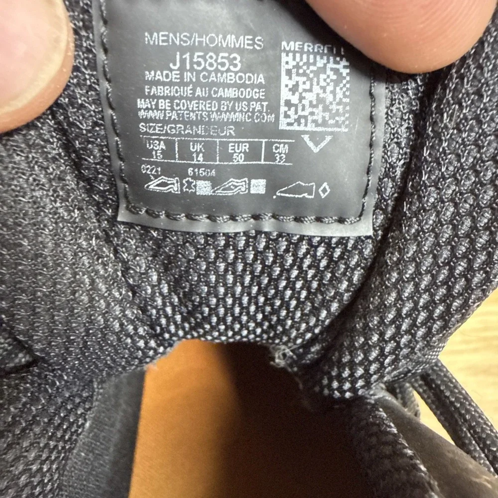 Merrell Tactical Waterproof Boots Part J15853 Mother of All Boots MOAB Mens 15
