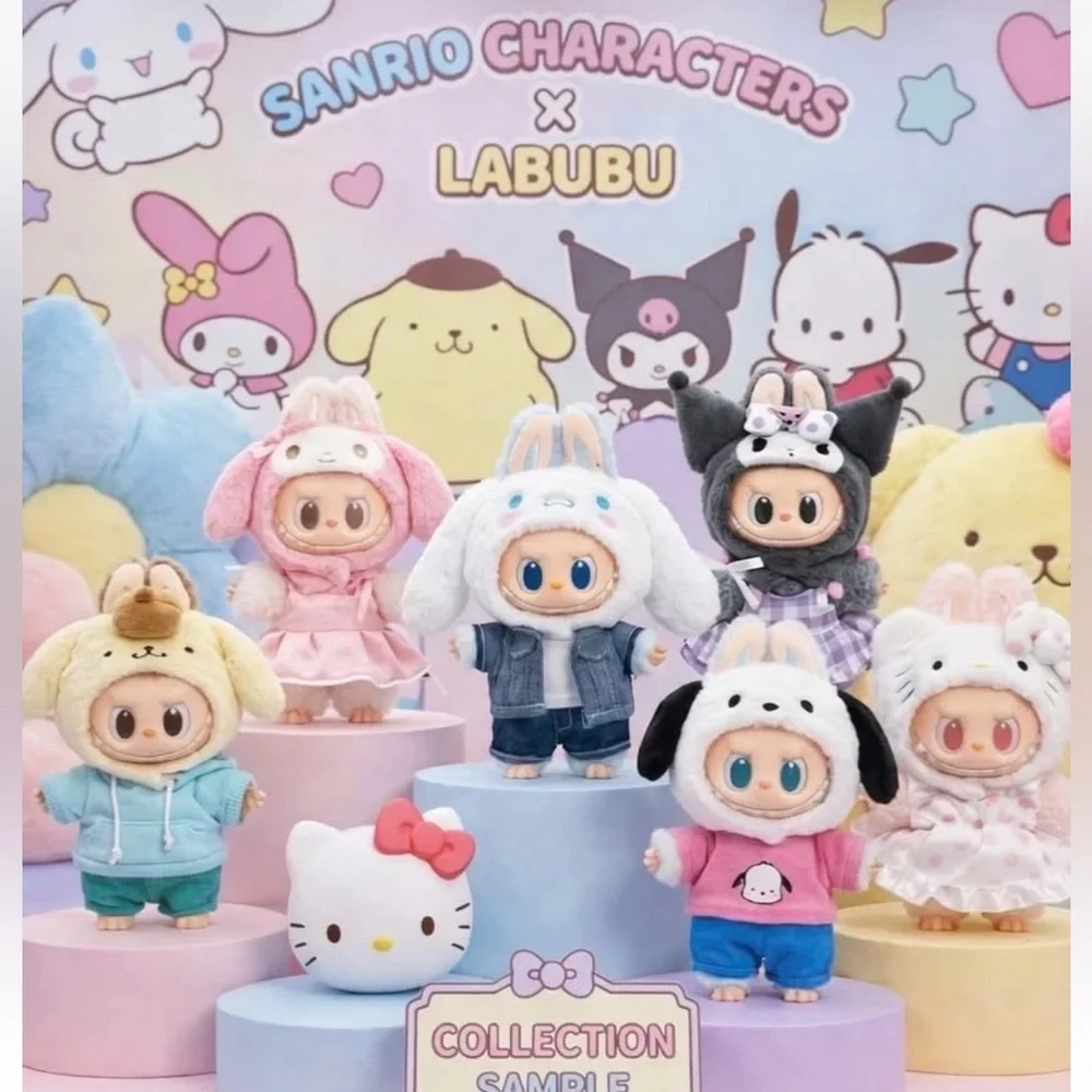 Pop Mart Labubu THE MONSTERS Hello Kitty and Friends My Melody