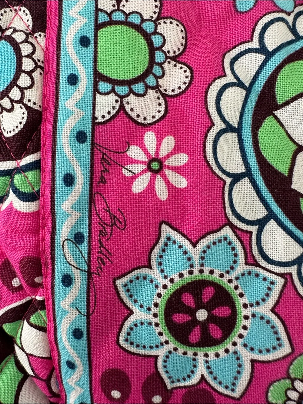 Vera Bradley interior plastic